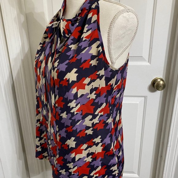 NWOT Banana Republic M Light Weight Top with Tie at Neckline - Picture 4 of 9